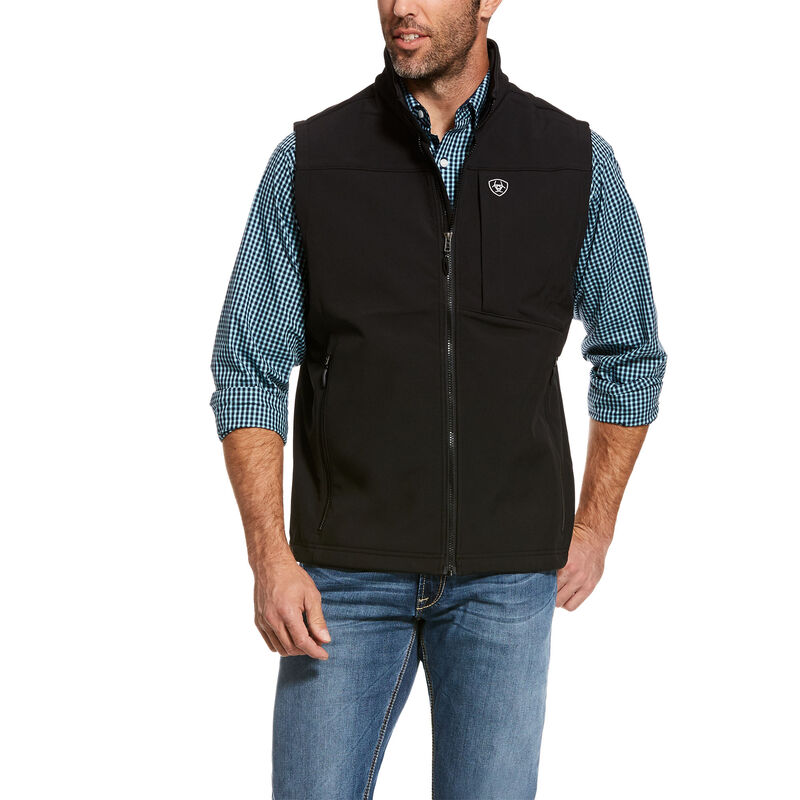 Ariat Weste Herren - Logo 2.0 Softshell Schwarz ( TLUXR-3647 )